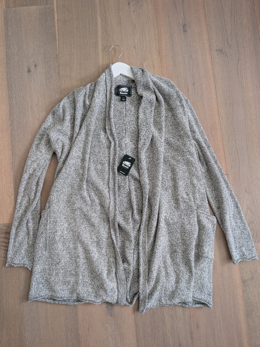 Roots Women's Heather Gray Cardigan